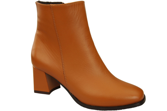 Dámská obuv Červené boty pro Zimní přírodní kůže 214 Z ElitaBut