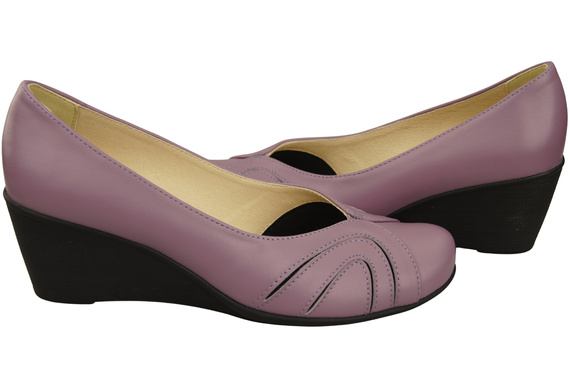 Lila Leather Dámské lodičky Lila Natural Leather 828 ElitaBut