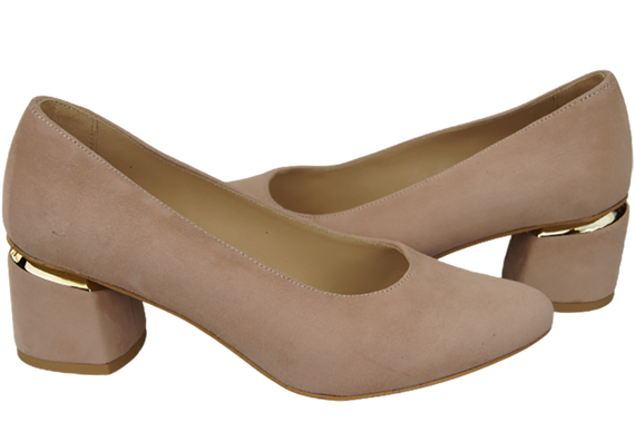 Dámská obuv Pink Suede Leather 143 Z ElitaBut