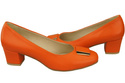 Dámská obuv Natural Leather 187 Orange ElitaBut