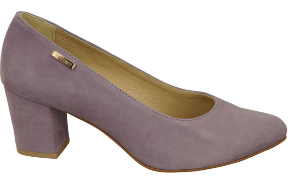 Dámské lodičky Lila z přírodní kůže a semiše 106 ElitaBut