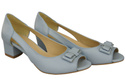 Dámská obuv Sandály Light Blue Natural Leather 145 ElitaBut