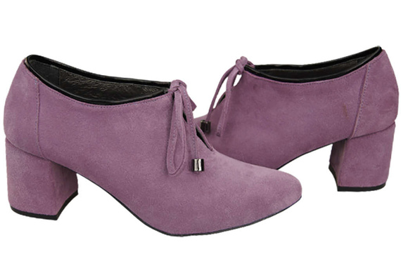 Dámská obuv Lila boty Natural leather velour 183 ElitaBut