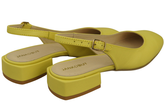 Dámská obuv Lemon Sandály na plochém podpatku Přírodní kůže 206 ElitaBut