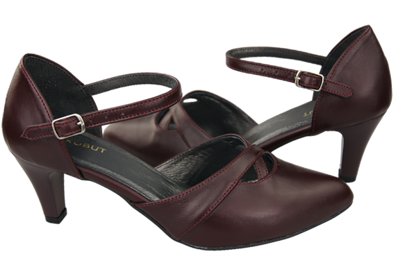 Dámská obuv Sandály Maroon Natural Leather 151 ElitaBut