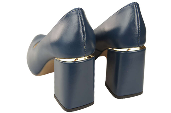 Dámská obuv Navy blue Přírodní kůže 179 ElitaBut