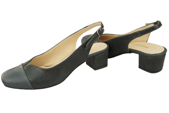 Dámská obuv Sandály z přírodní kůže 165 Graphite ElitaBut