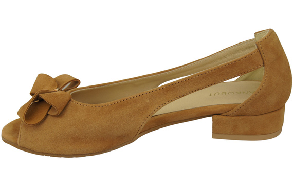 Dámská obuv Červené semišové sandály z přírodní kůže 994 Z Kombinace stylu a pohodlí ElitaBut