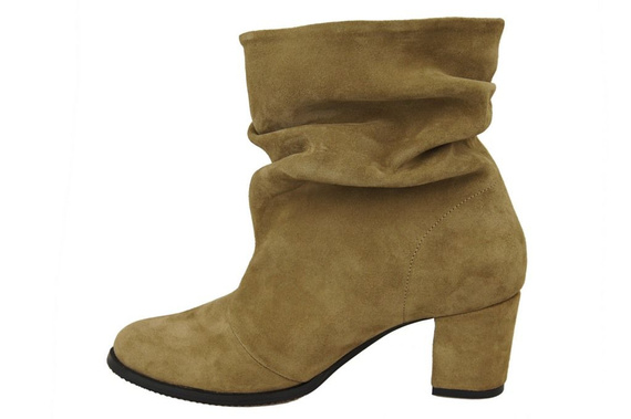 Dámská obuv Natural Leather Olive 986 ElitaBut