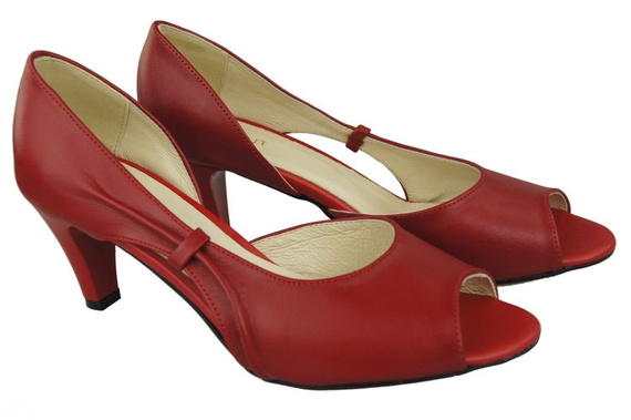 Dámské sandály z přírodní kůže 566 ElitaBut