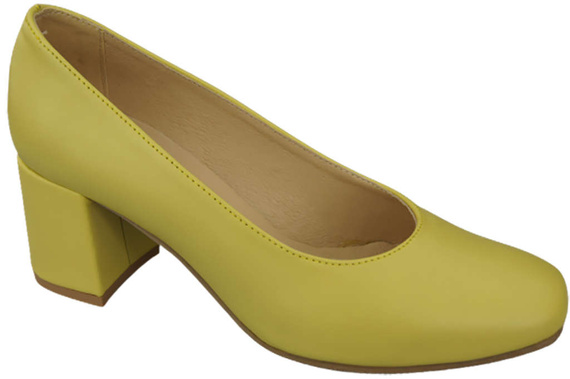 Dámská obuv Přírodní kůže 171 Lemon leather ElitaBut