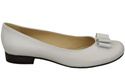 Dámské baletní boty Natural Leather White 702 ElitaBut
