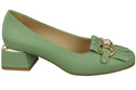 Dámská obuv Mint Fringed Leather pumps 195 ElitaBut
