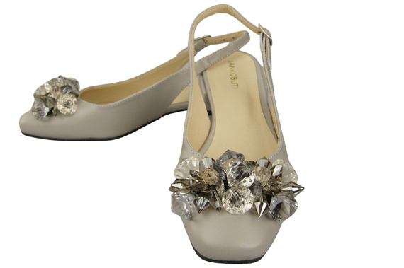 Dámská obuv Sandály Bright Ash s krystaly Přírodní kůže 215 ElitaBut