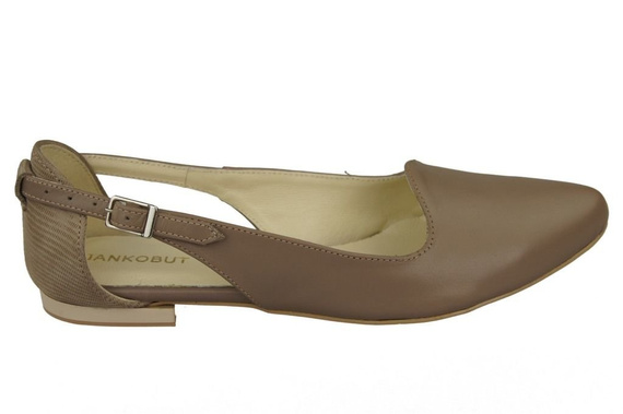 Dámské sandály Cappuccino Přírodní kůže 127 ElitaBut