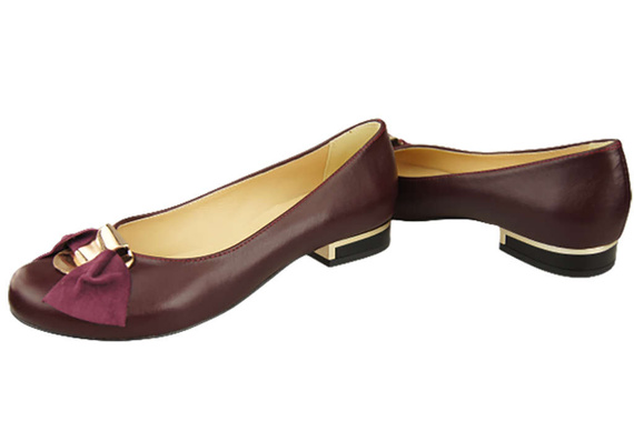 Dámské baleríny Natural Leather 894 ElitaBut