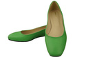 Ploché dámské boty Lime pumps Ornamental heel Natural leather 209 ElitaBut
