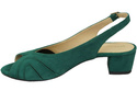 Dámská obuv Sandály semišová kůže Malachite 991 ElitaBut