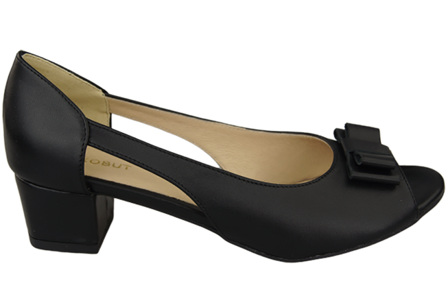 Dámská obuv Sandály Černá přírodní kůže 145 ElitaBut