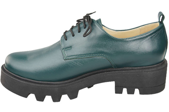 Dámská obuv Šněrovací obuv Malachite kůže Natural 180 ElitaBut