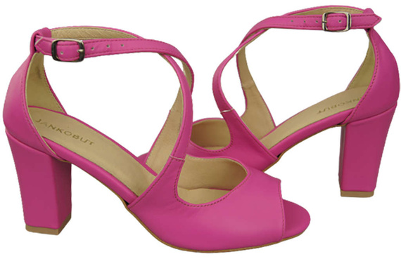 Dámská obuv Sandály Fuchsia Přírodní kůže 186 ElitaBut