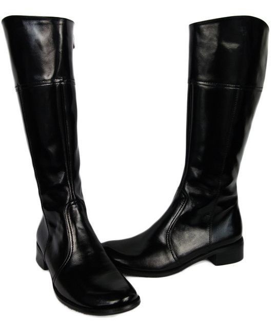 Dámská obuv Přírodní kůže Černá lakovaná 636 ElitaBut