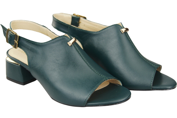 Dámská obuv Malachite sandály zlatá přezka Přírodní kůže 198 ElitaBut