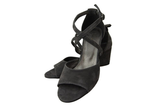 Dámská obuv Graphite semišové kožené sandály 111 ElitaBut