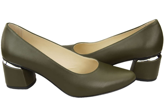 Dámská obuv Olive Kožené lodičky 143 ElitaBut