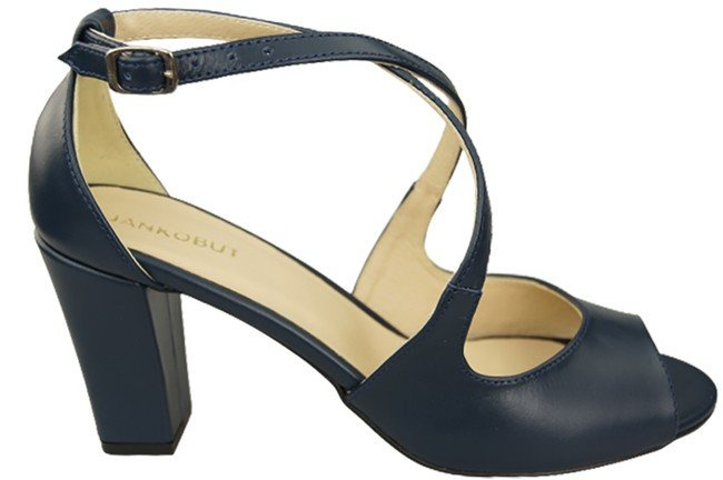 Dámská obuv Sandály Navy blue Přírodní kůže 186 ElitaBut