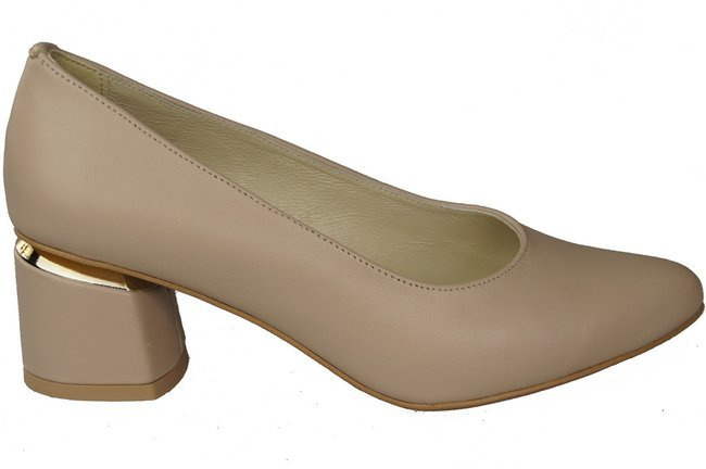 Dámská obuv Dámské lodičky Cappuccino Lico Přírodní kůže 143 ElitaBut