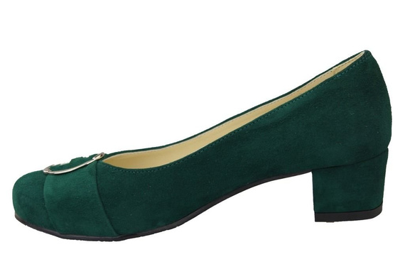 Dámská obuv Dámské lodičky Malachite Přírodní semišová kůže 135 ElitaBut
