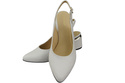 Dámská obuv Sandály White Natural Leather 196 ElitaBut