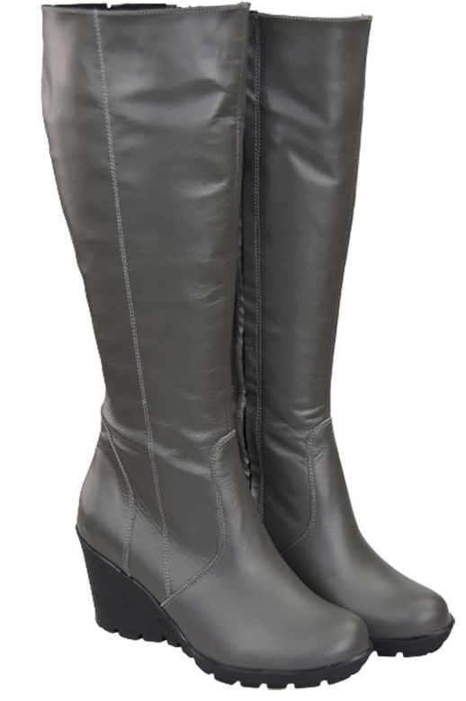 Obuv Dámské kotníkové boty Přírodní kůže Graphite 745 ElitaBut