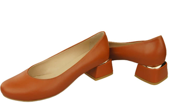 Dámská obuv Lodičky z přírodní kůže 159 Red ElitaBut