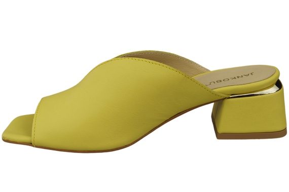 Dámská obuv Lemon Heeled Flip Flops Natural Leather 210 ElitaBut