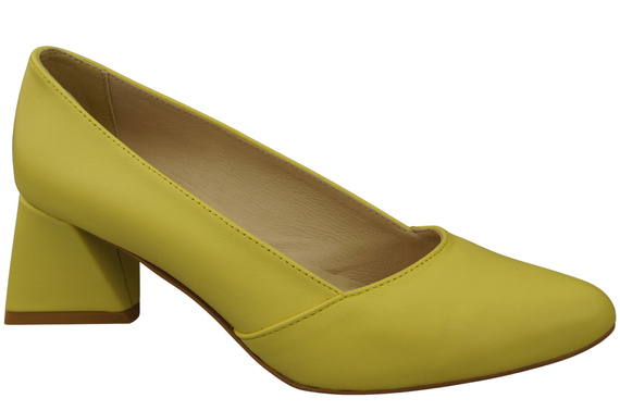 Dámské Lodičky Lemon Pravá Kůže Špičatá Špička Podpatek ElitaBut 221