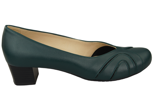 Dámská obuv Přírodní kůže Malachite lodičky 786 ElitaBut