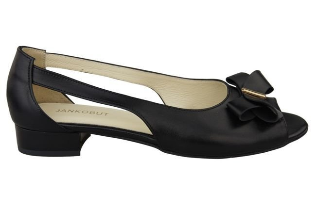 Obuv Dámské sandály Černá přírodní kůže 994 ElitaBut