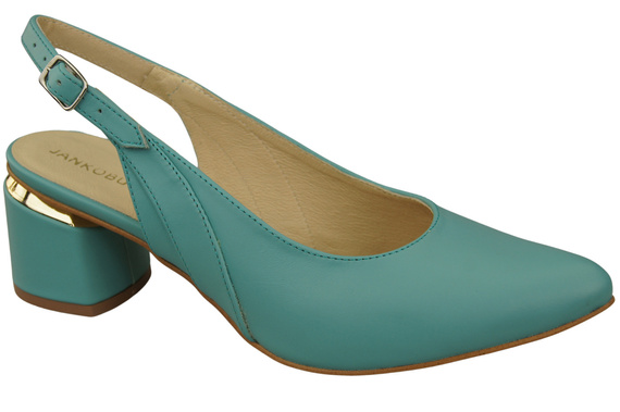 Dámská obuv Tyrkysové sandály Přírodní kůže 196 ElitaBut