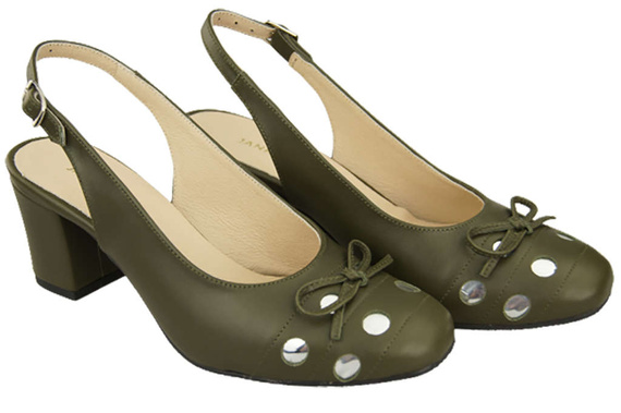 Dámská obuv Olive Kožené sandály 167 ElitaBut