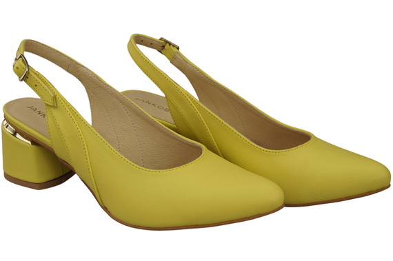 Dámská obuv Lemon Sandály z přírodní kůže 196 ElitaBut