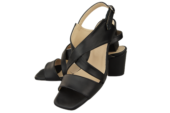 Dámská obuv Sandály Černá přírodní kůže 149 ElitaBut