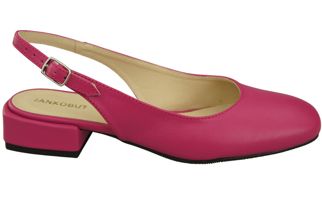 Dámské sandály na plochém podpatku z přírodní kůže 206 ElitaBut