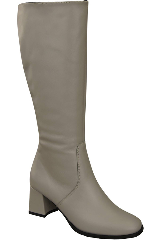 Pohodlné dámské boty Ash Low Heel Natural Leather 212 ElitaBut