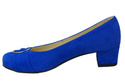 Dámská obuv Azure Natural Leather Suede pumps 135 ElitaBut