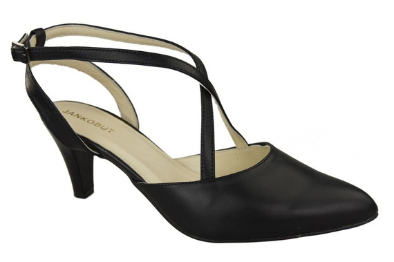 Dámská obuv Sandály Černá přírodní kůže 129 ElitaBut