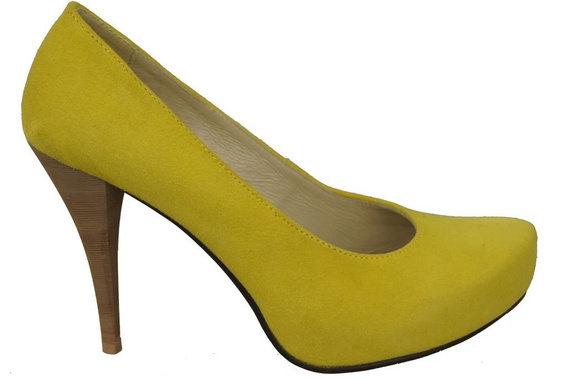 Dámská obuv Lemon Leather Suede Natural Leather 644 ElitaBut