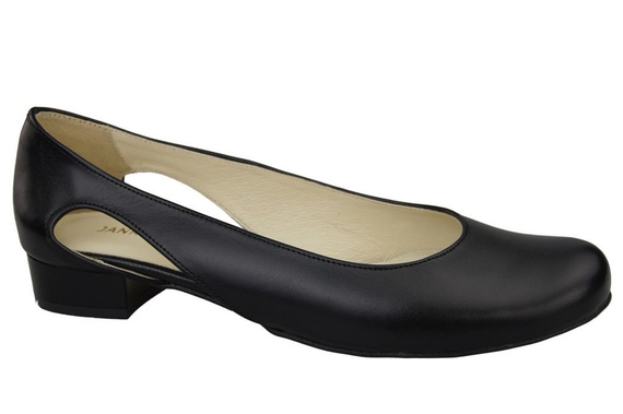 Dámské baletní boty Black Natural Leather 103 ElitaBut