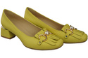 Dámská obuv Lemon Embellished Tassel pumps Přírodní kůže 195 ElitaBut